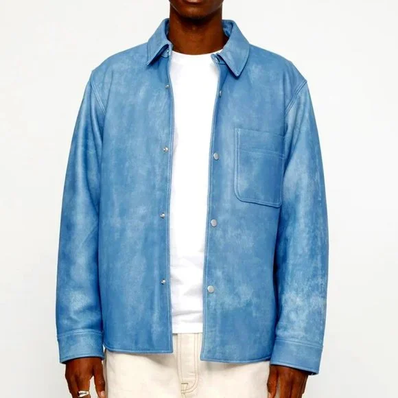 Stussy | Jackets & Coats | Stussy Unisex Leather Overshirt